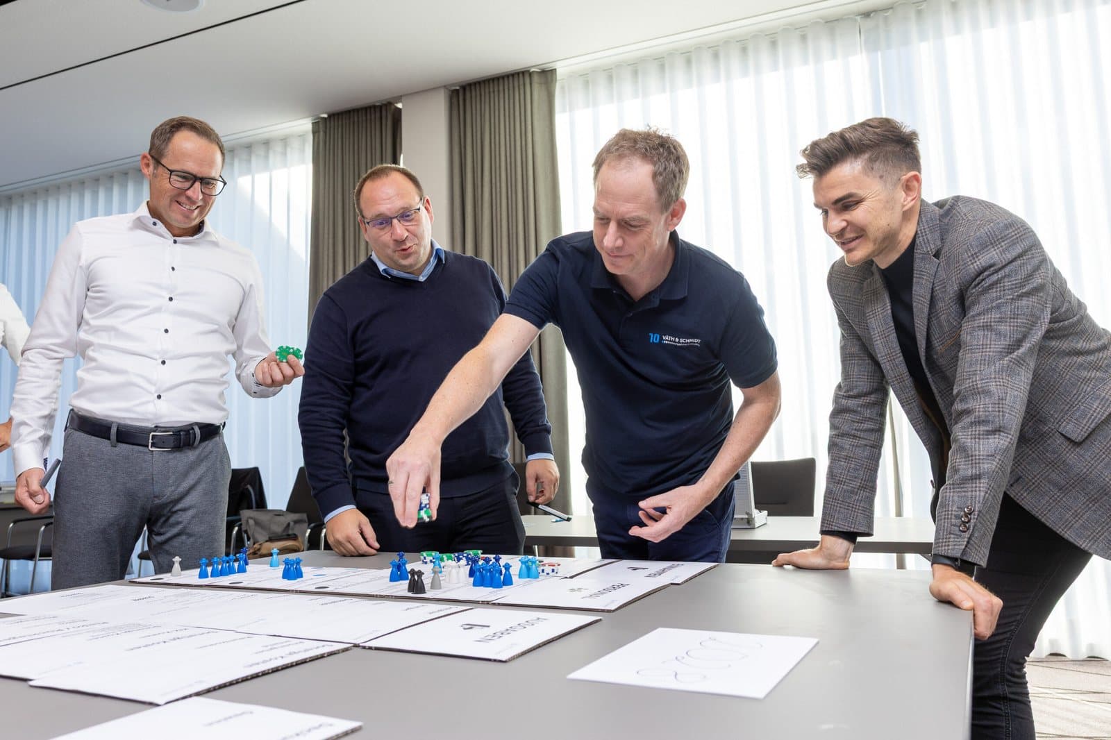 Clemens Baumgartner in einem Teamentwicklungs-Workshop